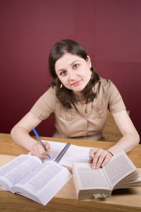 http://www.dreamstime.com/stock-image-busy-studying-image9005091